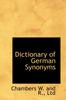 Книга Dictionary of German Synonyms