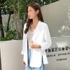 Autumn New Women's Casual Coat Chiffon Small Blazer Women's Fashion Chiffon Suit