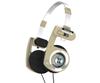 Koss Porta Pro Wired Limited Edition Rhythm Beige Headphones Inline Microphone Volume Control Touch Remote with Hard Carry Case and Plug Rhythm Beige