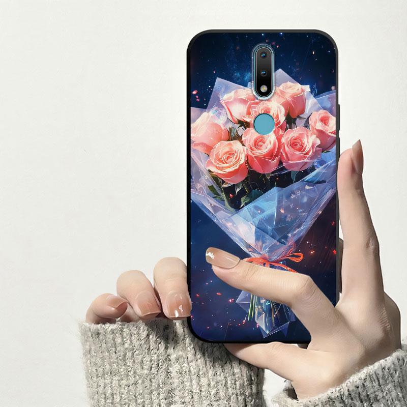 Protector For Nokia 2.4 1.4 3.4 5.3 5.4 6.2 Case Shockproof Soft Silicone For Nokia 7.2 6.3 8.3 5G Back Cover TPU Phone Case