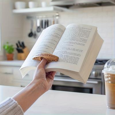 Деревянная книжная полка Ручной работы Стойка для чтения Настольное украшение Пресс для книг Офисные аксессуары для чтения Рождественские подарки для всех размеров книг