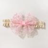 Thin children's hair accessories, new lace bow baby headband, cute baby headscarf headband.