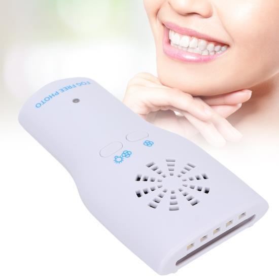 Ручка стоматологического зеркала для зубов, полости рта, противотуманная, двухсторонняя ручка зеркала со светодиодной подсветкой