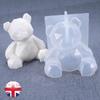 3D плюшевый мишка DIY силиконовая форма смола эпоксидная смола литье ремесло игрушки украшения изготовление