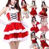 Favor Christmas Dress Costume Xmas Cosplay Outfit New Claus Dress  Holiday Party