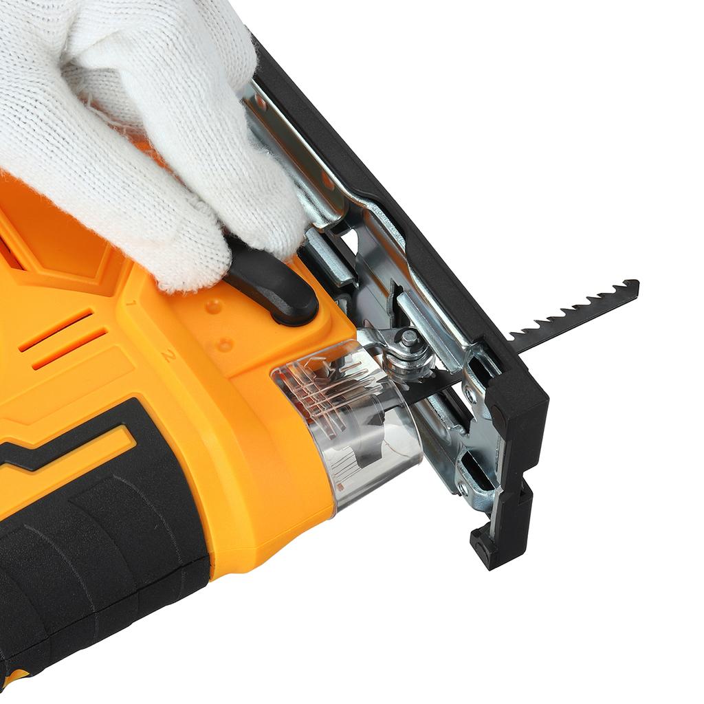 Аккумуляторный электрический лобзик 20 В постоянного тока для резки под углом, 3-позиционные орбитальные настройки для дерева, пластика, алюминия, совместимый с аккумулятором DeWalt 20 В