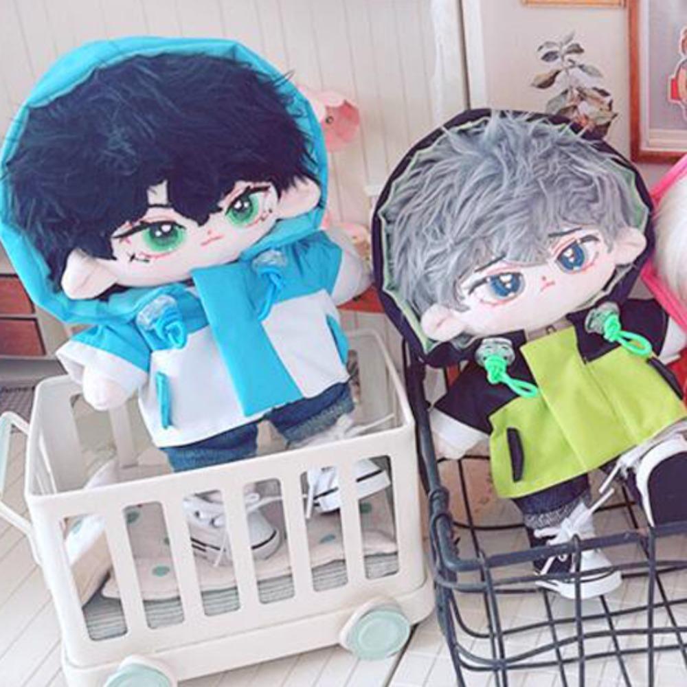 Dress Up Stuffed Doll Suit Outdoor Jackets Plush Toys Clothes  20cm Cotton Doll