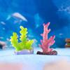 6 шт./компл. Имитация красочной коралловой статуи, реалистичные мини-коралловые украшения, милая коралловая фигурка, домашний стол