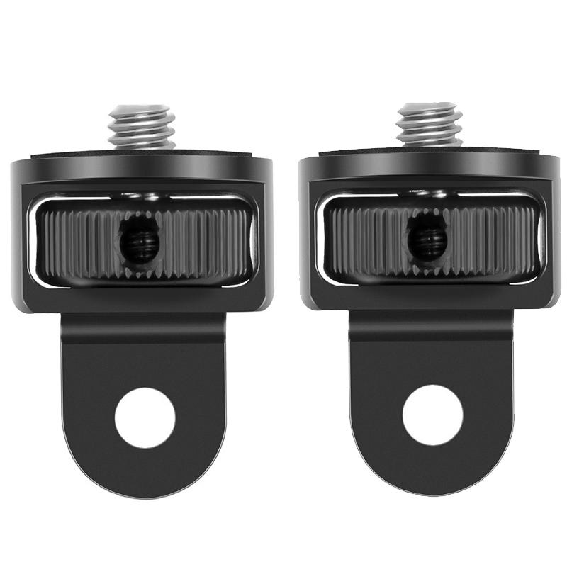 Переходник с винтом 1/4" Адаптер для штатива для Gopro 13 12 11 10 9 8 Insta360 X4 X3 DJI Action 4 5Pro Камера Монопод Крепление Аксессуары