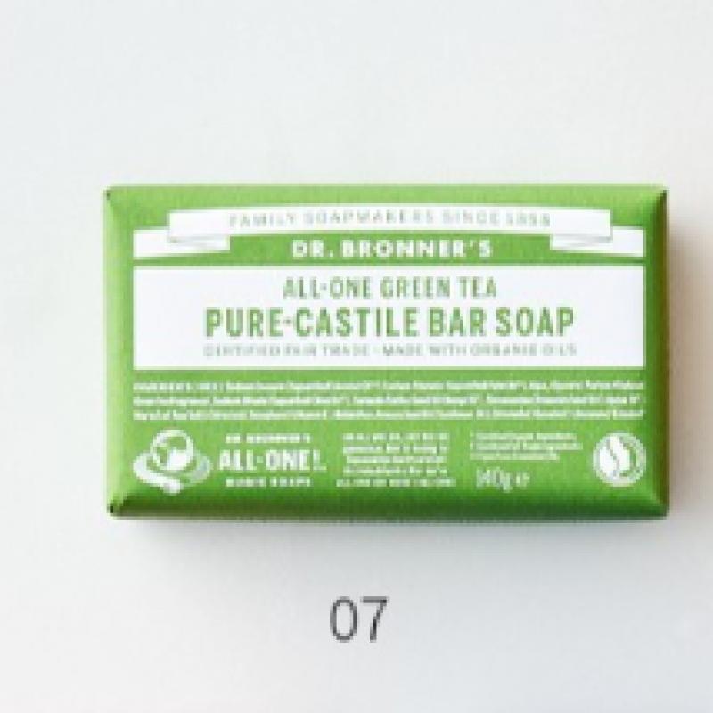 Dr. Bronner S Almond Pure caStile Bar Soap 140g