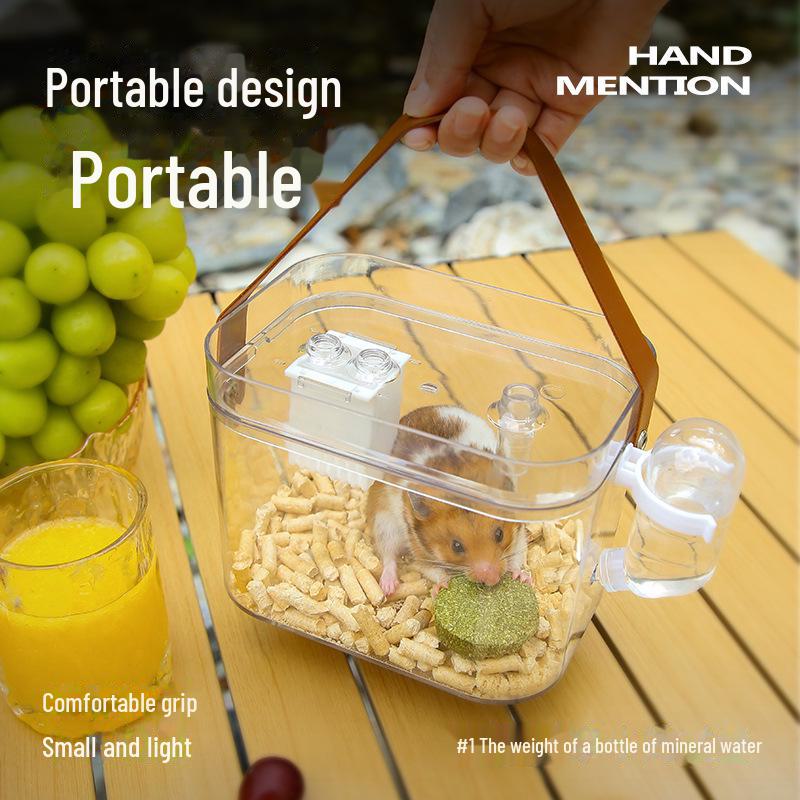 Портативная переноска для хомяков, белок и мелких животных
