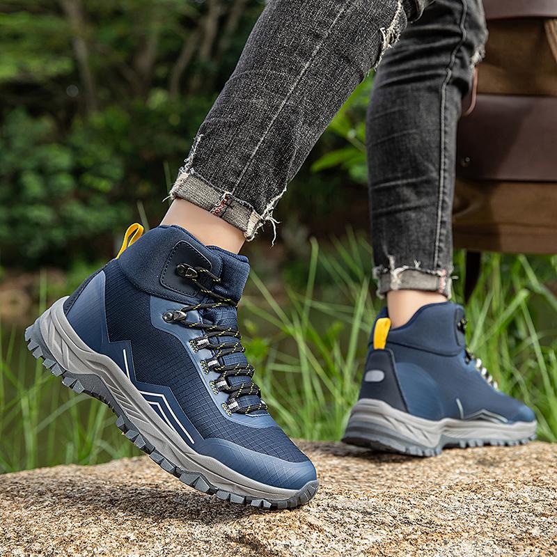 Waterproof Unisex Hiking Shoes Outdoor Trekking Shoes Men Women Ankle Hiking Boots