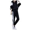 Tracksuit Fitness Size Simple Perfect for Remote Running G-tiamo Women's Set, Sweatshirt, Loungewear, Sportswear, Wear, Loungewear, Hoodie,