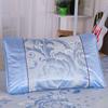 1Pc Bedding Washable Pillow Cover Comfortable 48x74CM Breathable Ice Silk Household Pillowcase Summer Polyester Fibre Cool