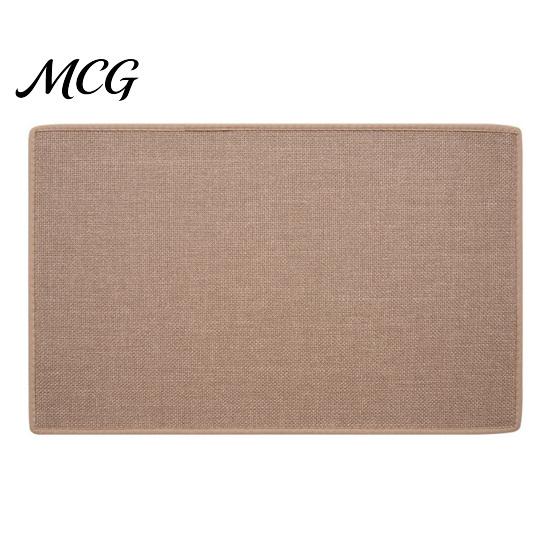 Machine Washable Mat Minimalist Bathroom Rug, Absorbent Non-Slip Floor Mat, Rectangular Door Textured Backing Rug for Home Entrance Bedroom