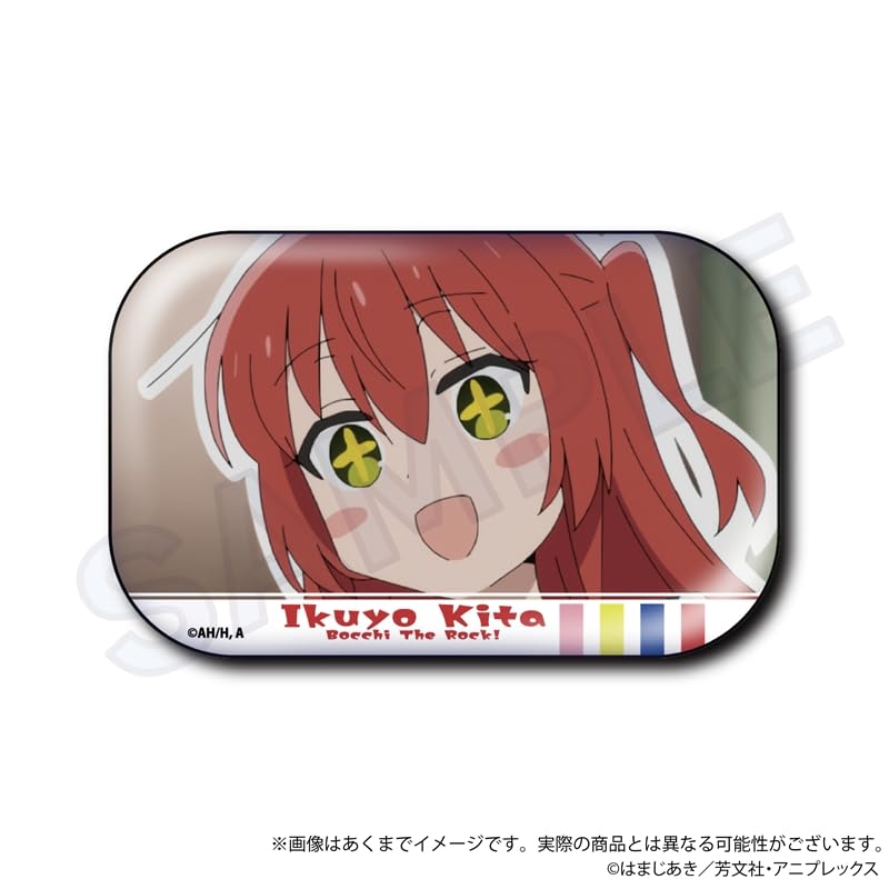 Боччи Коллекция Кита Икуё Квадратный Значок в Банке Рок! 6 шт