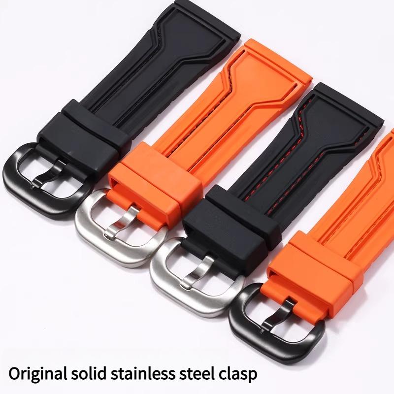 28mm silicone watch strap men for original SEVENFRIDAY T2/08 M2 P3C PS3/01 02 03 S3/01 Rubber watchband