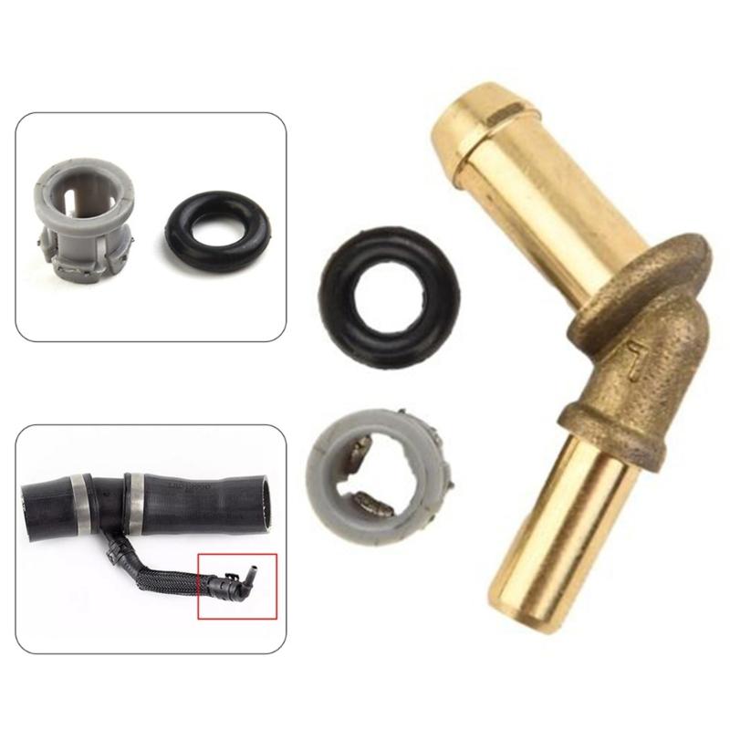 Комплект разъемов для водяного шланга радиатора, совместимый для Velar 2017 LR049990 LR048474 C2Z28258, шланг для выпускной трубки термостата