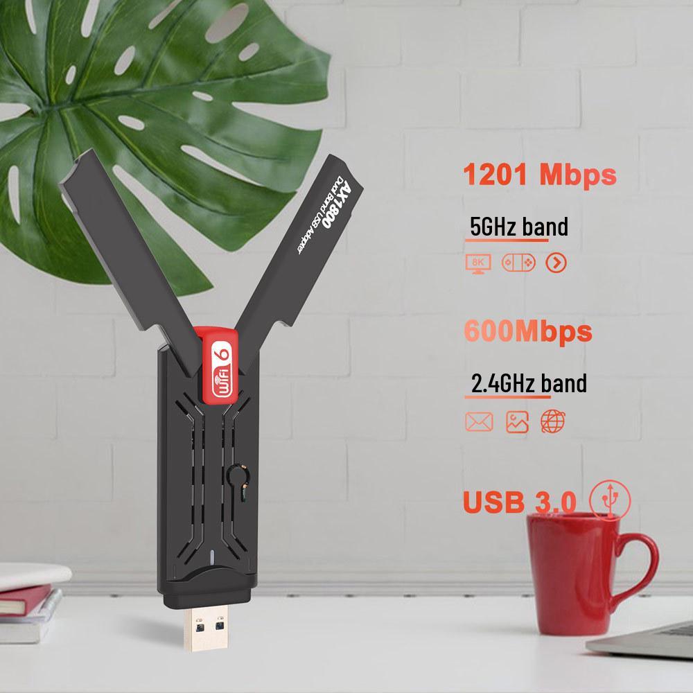 WiFi6 USB 3.0 Dual-Band Wireless Network Adapter