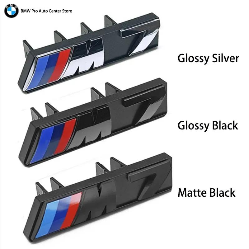 BBJI7 3D ABS Car Front Grille Badge Emblem Buckle For BMW M Logo M2 M3 M4 M5 M6 F48 G01 E84 E83 F39 F10 F30 Car Styling Accessories