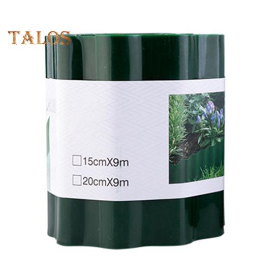 1 рулонный гофрированный забор, влагостойкий ландшафтный бордюр, гибкий садовый бордюр, простая установка, забор для садовой клумбы, лужайки