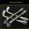 L-shaped Hardware Tools 7-shaped Socket Wrench Durable Perforated Wrench