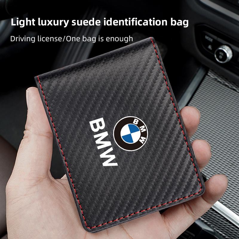 AAAOX1 Card holder high-end driver's license certificate package accessories For BMW Performance E46 E90 F10 F30 X3 F20 E60 E70