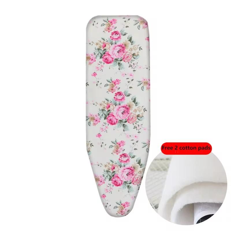 1 комплект чехлов и подкладок для гладильной доски класса люкс, в комплект входят 2 ватных диска (Гладильная доска в комплект не входит.)