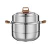 Многоуровневая пароварка и суповая кастрюля Shangheng из нержавеющей стали 304