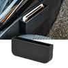 Car Seat Gap Multifunctional Storage Box Driver Side Seat Gap Organizer Phone Holder Box Black Car Decor Accessories Interior