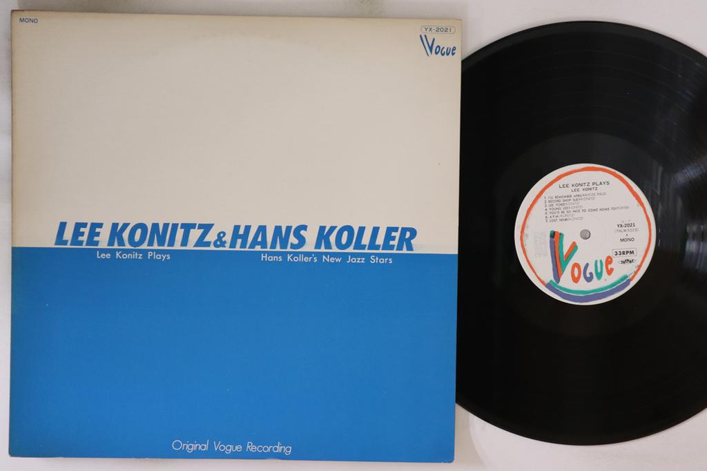 LP Record LEE KONITZ HANS KOLLER Lee Konitz Plays YX2021 VOGUE 1972 Japan Jazz Used