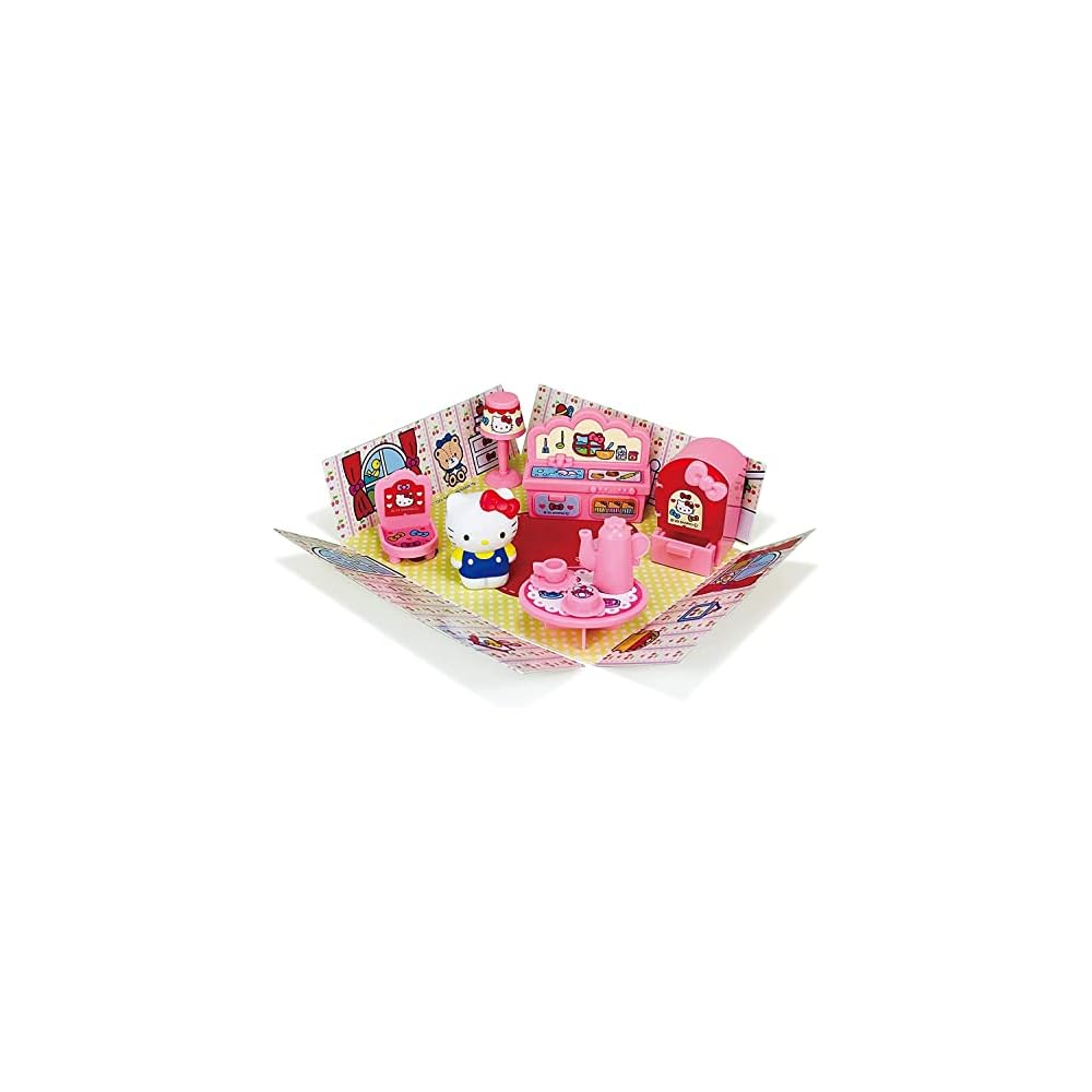 Игровой набор Muraoka Hello Kitty Маленький домик 4494 с аксессуарами для детей