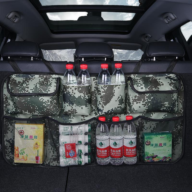 Car Trunk Organizer Adjustable Backseat Storage Bag Oxford Net for Smart Fortwo Nissan Patrol Seat Seat Leon Mk2 Bmw X5 F15