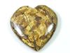 37Cts. Сердце бронзит метафизический лечебный кристалл россыпью драгоценный камень 26X27X05MM SK-1596