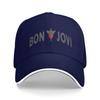 Новое поступление Бейсболки для тура Bon Jovis 2026 Унисекс Стиль Тракер Кепка Повседневные Все сезоны Подарок Солнцезащитные Кепки