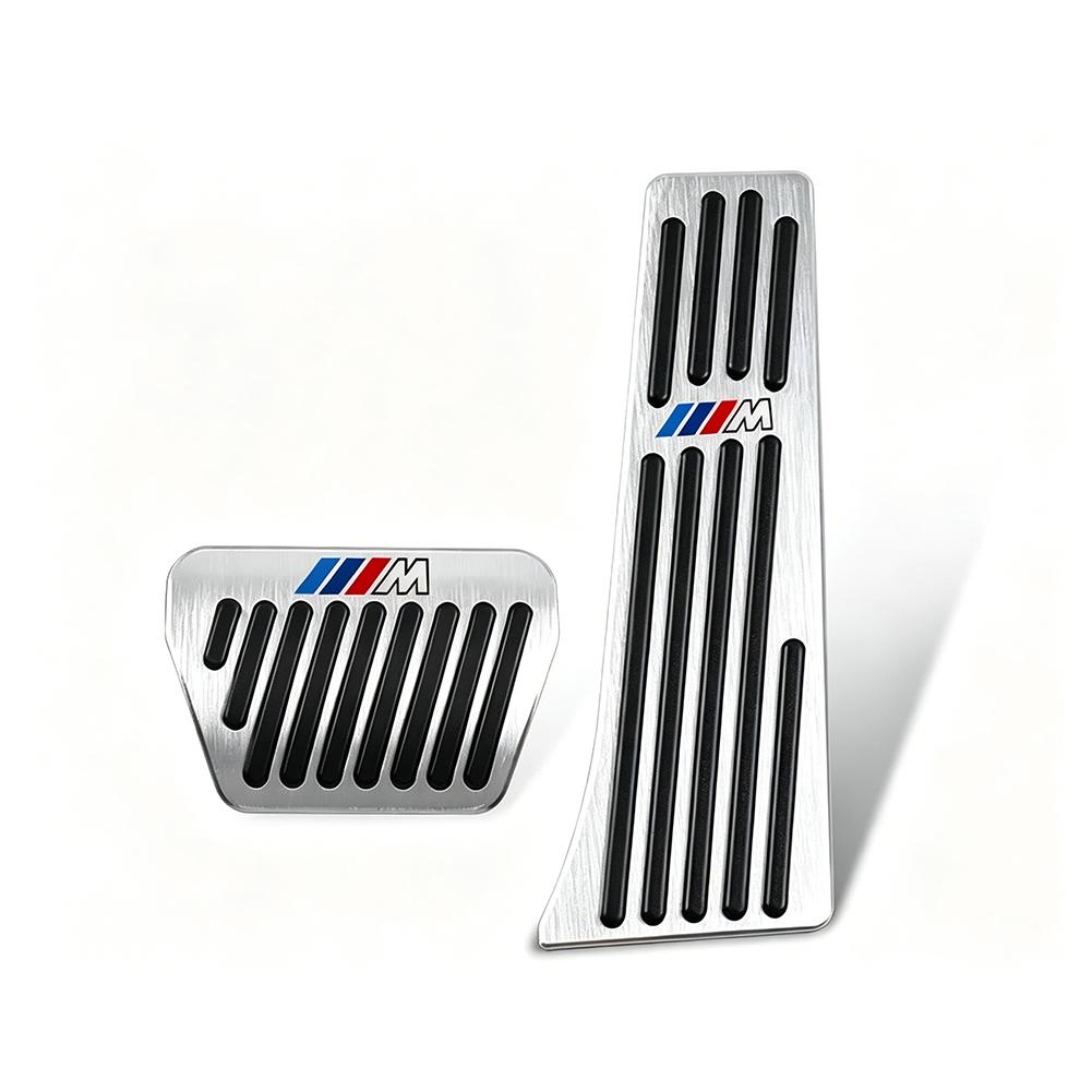 YGIE8 Car Foot Pedal Brake Pedals Stainless Accelerator Cover Auto Acessories For BMW E90 G80 M3 G30 M5 F82 F83 F20 F21 G42 F95 F96 G0