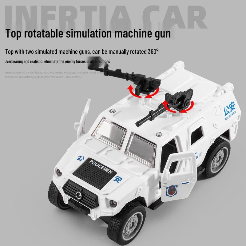 International Trade Children's Toy Cars: Inertia Armored Vehicles & Claw Machine Gifts
