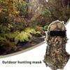 1 Suit Camouflage Leafy Hat 3D Full Face Mask Headwear Turkey Camo Hunter Hunting Accessories