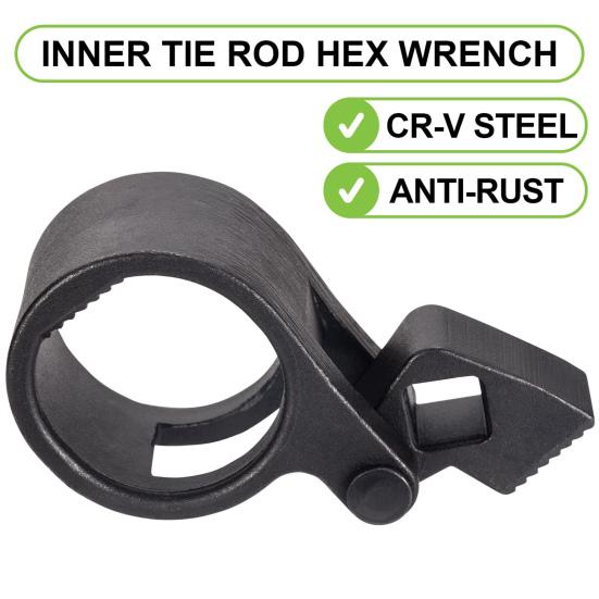 Universal Inner Tie Rod Hex Wrench Portable Easy To Use Removal Tool Compact Car Truck