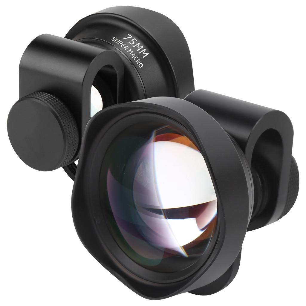 75 мм Объектив для макросъемки камеры мобильного телефона Внешний асферический макрообъектив для телефонов IOS Pad