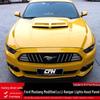 15-17 Ford Mustang Ranger Thunderbolt Decorative Hood Panel with Lights