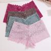 3 шт./компл. кружевные трусики для женщин, нижнее белье, бесшовные, с вырезами, сексуальные прозрачные женские брюки, дышащее интимное белье