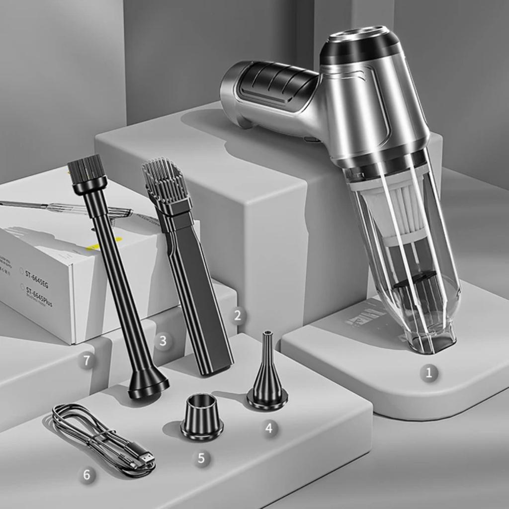 12kPa Бесщеточный пылесос для кошачьей шерсти Беспроводной электрический пылесос для уборки шерсти домашних животных Ручной пылесос для уборки шерсти