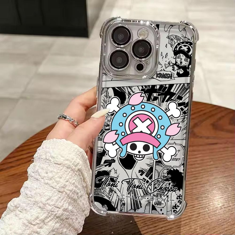 Anime Cool Skull Logo Plating Phone Case For Huawei Honor X6d 600 x8d X5c X7d Magic7 Play10 400 X9d X6c Pro Lite 4G 5G Anti Fall