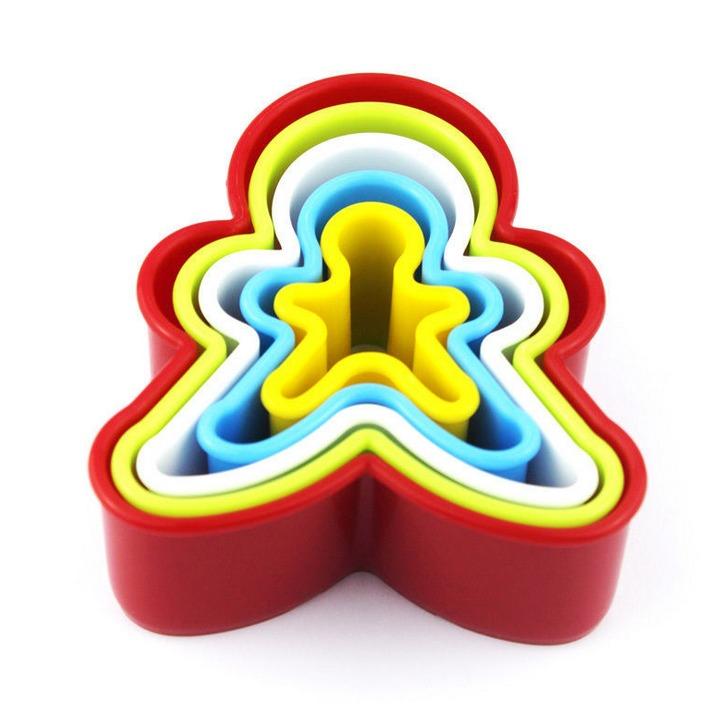 Multi-style Plastic Circle Cookie Cutter, Fondant Cake Biscuit Cutter Mold Tools Set Decorating For Kitchen (Colors May Vary)