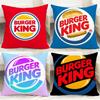 Модная наволочка B-BBurger King, удобная, двусторонняя, идеально подходит для автомобиля, дивана, спальни и многого другого