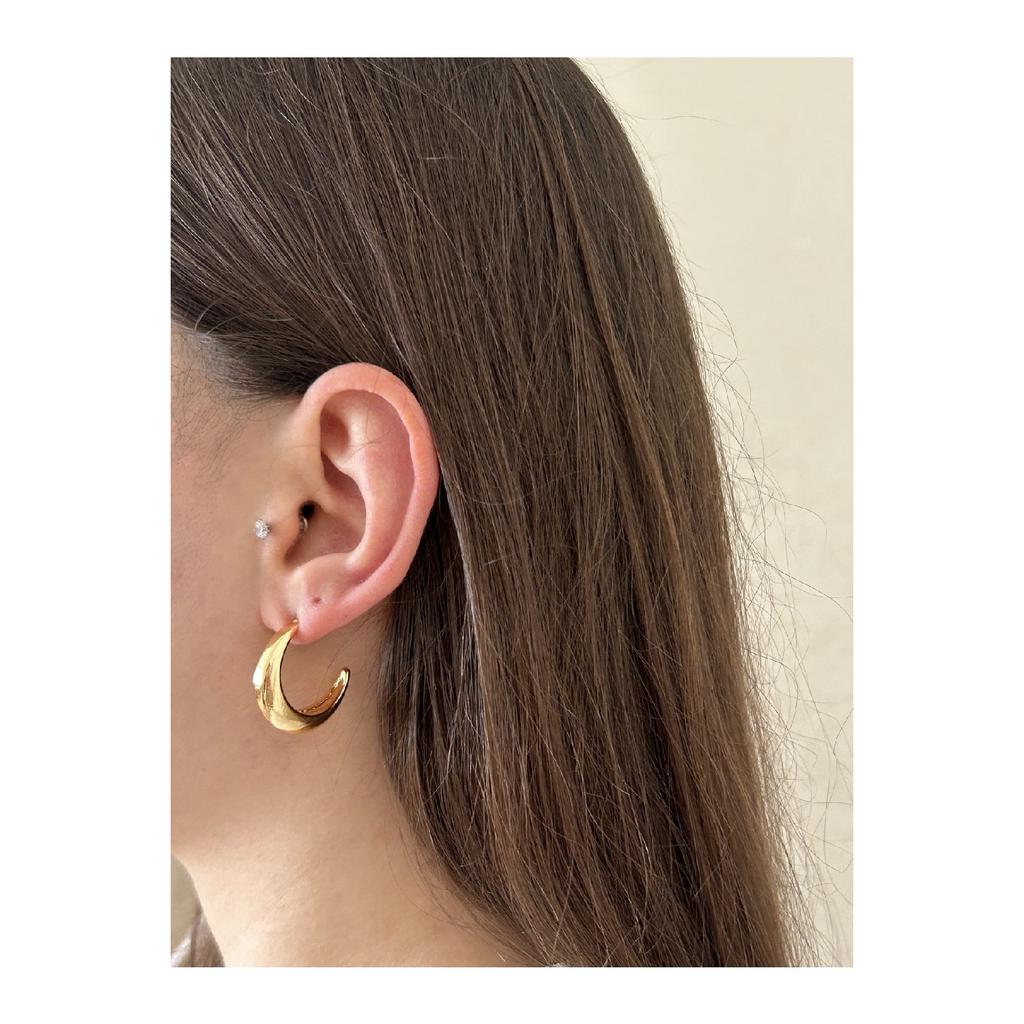 Gold Hoop Earrings