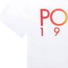 Polo Ralph Lauren Letter Logo Printed Crew Neck Casual Short Sleeve T Shirt Men Tops White 710803496-002