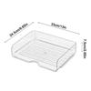Large Capacity A4 Document Paper Organizer Transparent Paper Holder Shelf  Home Office