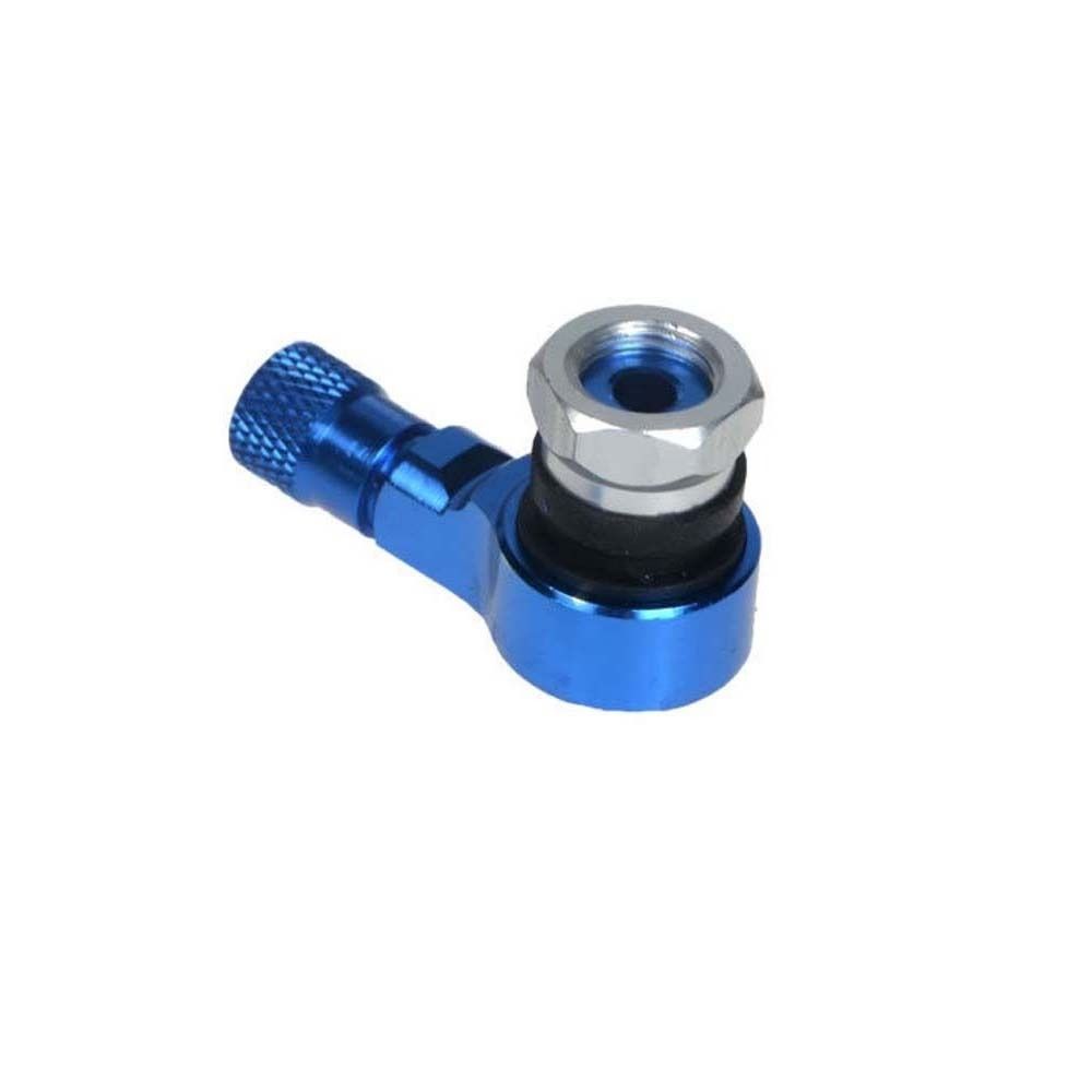 Zinc Zinc Alloy 90 Degree Angle CNC Valve Adaptor Motorcycle Gas Nozzle Extension Valve Stem Tyre Valve